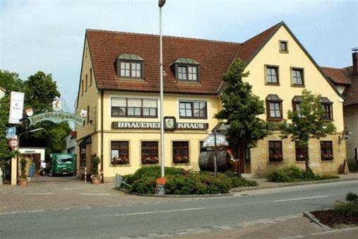 Brauerei Gasthof Kraus Hirschaid Kültér fotó